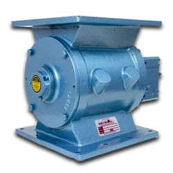 Régulation de débit vrac par écluse étoilée